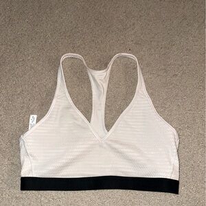 Victoria’s Secret Sport Women's White and Black Sports Bra
